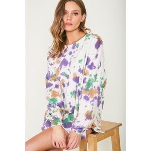 fantastic fawn tie dye sweatshirt